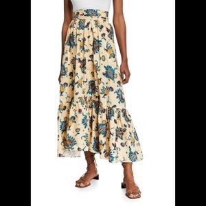 A.L.C. Lucie Floral Maxi Skirt NWT size 0
